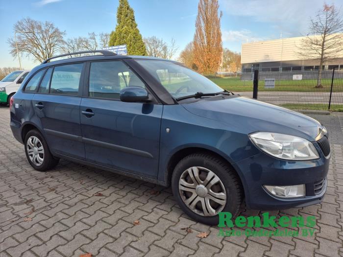 Skoda Fabia II Combi 1.2 TSI Sloopvoertuig (2011, Blauw)