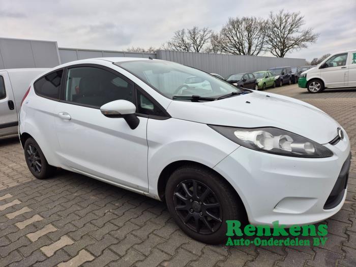Ford Fiesta 6 1.6 TDCi 16V 95 Sloopvoertuig (2011, Wit)