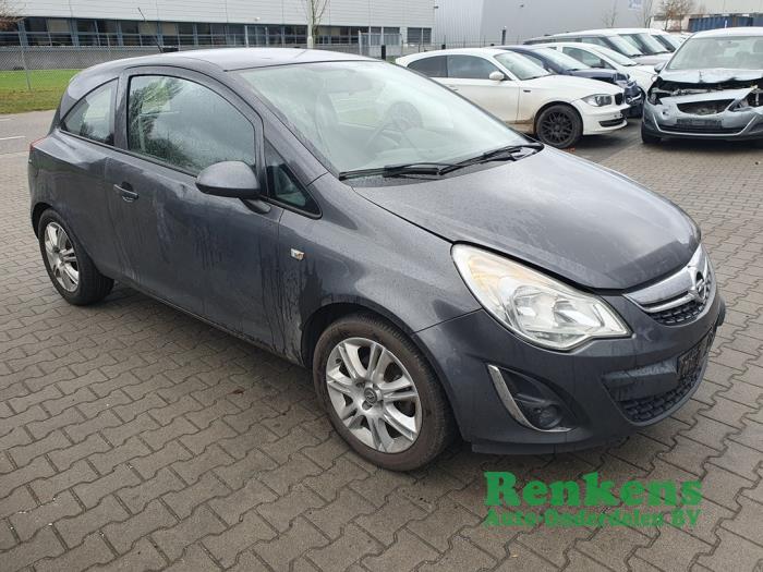 Opel Corsa D 1.2 16V LPG Sloopvoertuig (2011, Grijs)