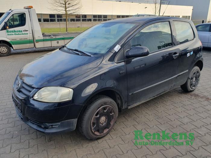 Volkswagen Fox 1.2 Sloopvoertuig (2007, Zwart)