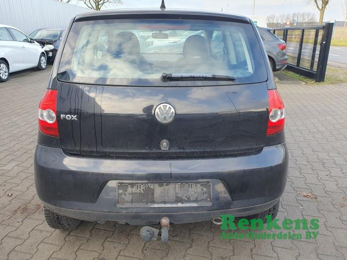 Volkswagen Fox 1.2 Sloopvoertuig (2007, Zwart)