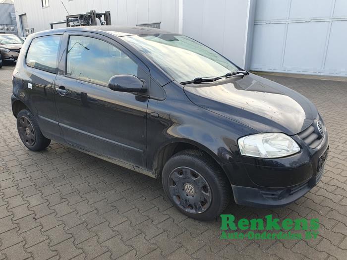 Volkswagen Fox 1.2 Sloopvoertuig (2007, Zwart)