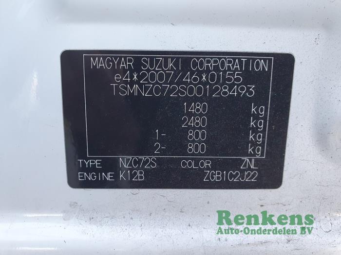 Suzuki Swift 1.2 16V Sloopvoertuig (2010, Wit)