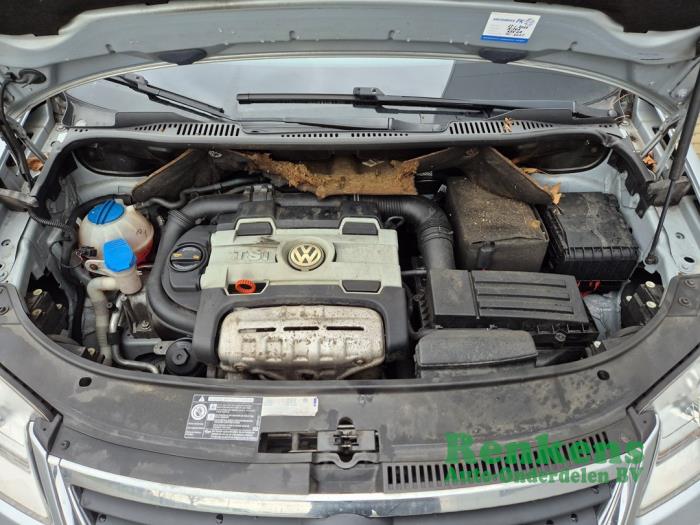 Volkswagen Touran 1.4 16V TSI 140 Sloopvoertuig (2009, Zilver)