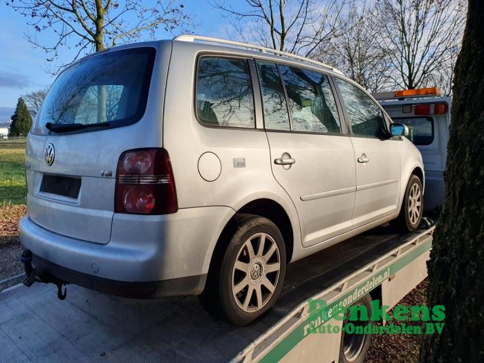Volkswagen Touran 1.4 16V TSI 140 Sloopvoertuig (2009, Zilver)