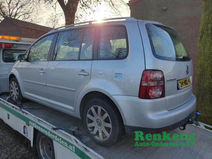 Volkswagen Touran 1.4 16V TSI 140 Sloopvoertuig (2009, Zilver)
