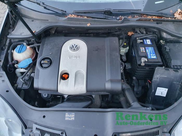 Volkswagen Golf V 1.6 FSI 16V Sloopvoertuig (2006, Zwart)