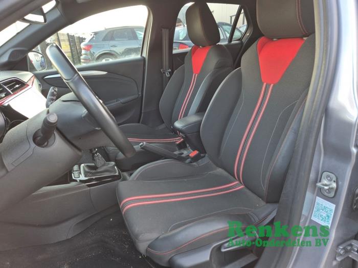 Opel Corsa F 1.2 Turbo 12V 100 Sloopvoertuig (2022, Grijs)