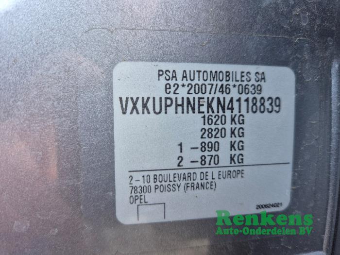 Opel Corsa F 1.2 Turbo 12V 100 Sloopvoertuig (2022, Grijs)