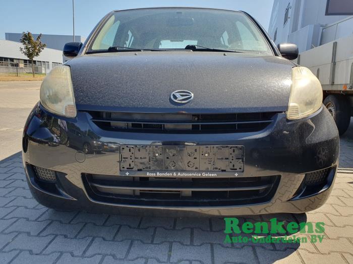 Daihatsu Sirion 2 1.0 12V DVVT Sloopvoertuig (2008, Zwart)