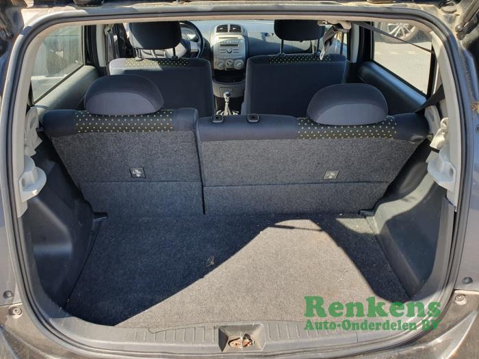 Daihatsu Sirion 2 1.0 12V DVVT Sloopvoertuig (2008, Zwart)