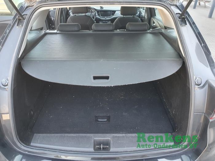 Opel Astra K Sports Tourer 1.0 Turbo 12V Schadevoertuig (2016, Zwart)