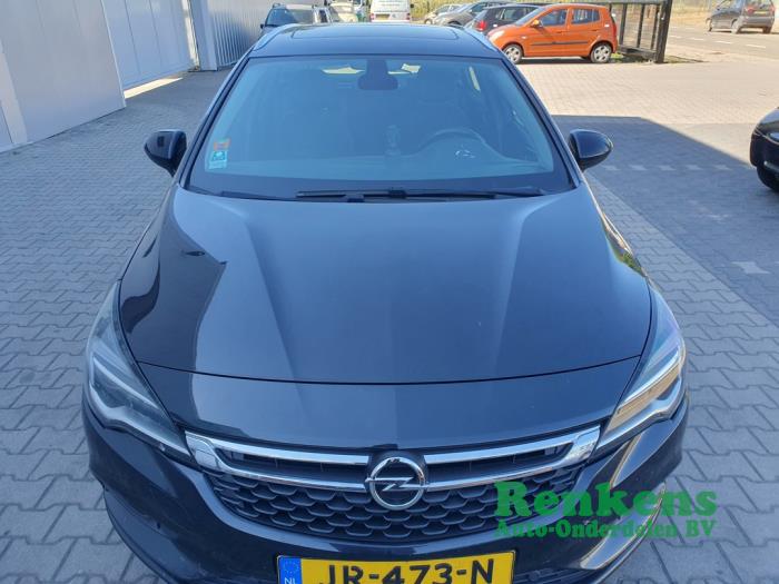 Opel Astra K Sports Tourer 1.0 Turbo 12V Schadevoertuig (2016, Zwart)
