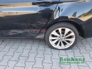 Opel Astra K Sports Tourer 1.0 Turbo 12V Schadevoertuig (2016, Zwart)