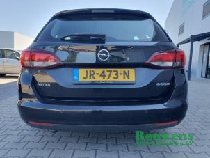 Opel Astra K Sports Tourer 1.0 Turbo 12V Schadevoertuig (2016, Zwart)