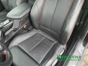BMW 1 serie 116i 1.6 16V Schadevoertuig (2013, Zwart)
