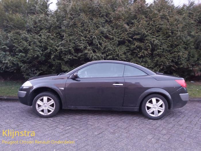 Renault Megane II CC 1.6 16V Sloopvoertuig (2006, Zwart)