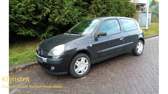 Renault Clio II 1.2 16V Sloopvoertuig (2003, Zwart)