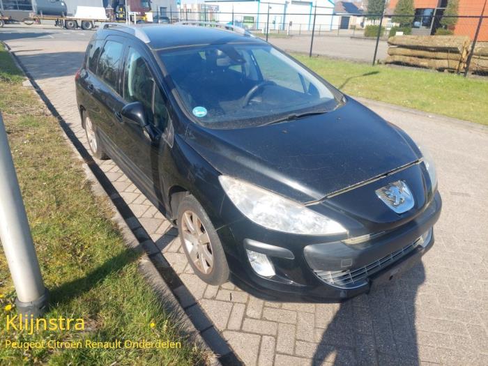 Peugeot 308 SW 1.6 VTI 16V Sloopvoertuig (2009, Zwart)