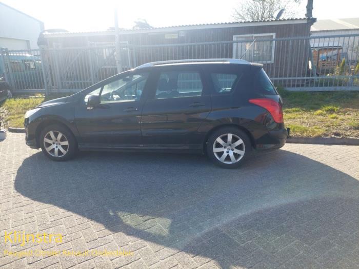 Peugeot 308 SW 1.6 VTI 16V Sloopvoertuig (2009, Zwart)