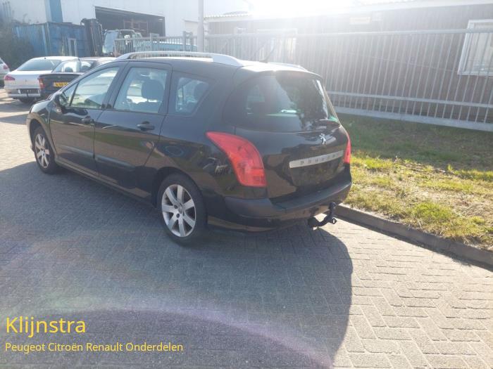 Peugeot 308 SW 1.6 VTI 16V Sloopvoertuig (2009, Zwart)