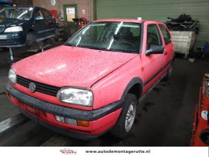 Demontage auto Volkswagen Golf 1991-1997 211262 Demontage auto Volkswagen Golf 1991-1997 211262