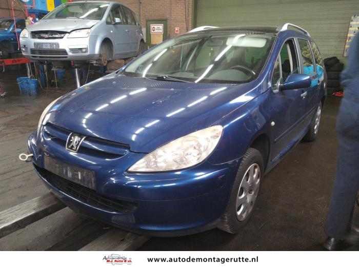 Peugeot 307 SW 1.6 16V Sloopvoertuig (2002, Blauw)