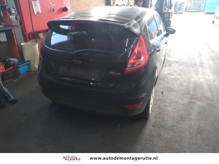Ford Fiesta 6 1.25 16V Sloopvoertuig (2010, Zwart)