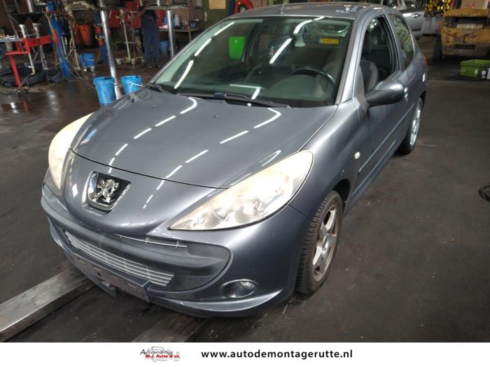 Peugeot 206+ 1.4 XS Sloopvoertuig (2010, Grijs)