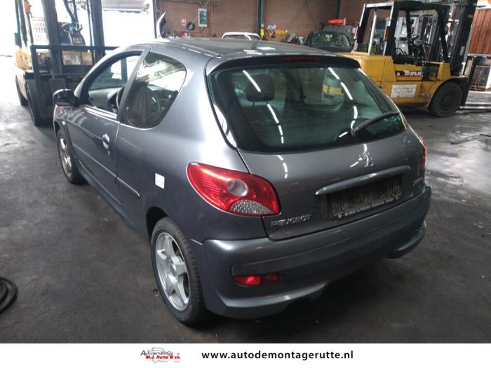 Peugeot 206+ 1.4 XS Sloopvoertuig (2010, Grijs)