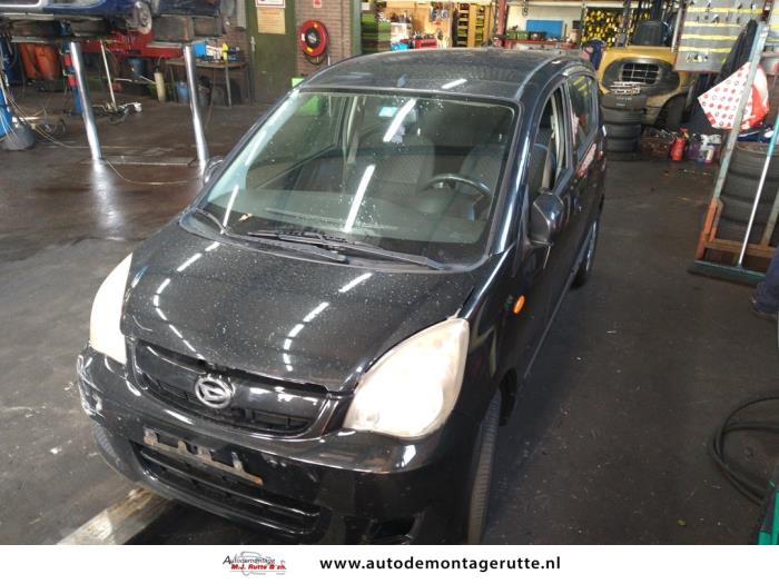 Daihatsu Cuore 1.0 12V DVVT Sloopvoertuig (2008, Zwart)