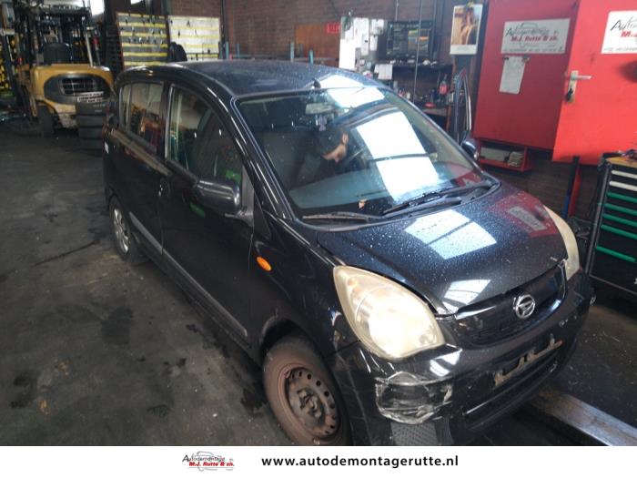 Daihatsu Cuore 1.0 12V DVVT Sloopvoertuig (2008, Zwart)
