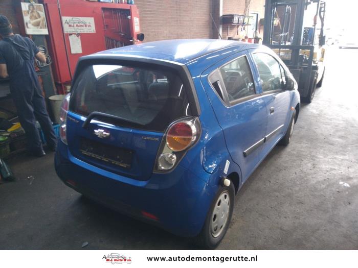 Chevrolet Spark 1.0 16V Sloopvoertuig (2010, Blauw)