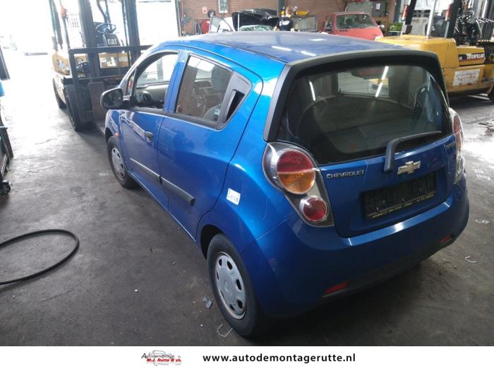 Chevrolet Spark 1.0 16V Sloopvoertuig (2010, Blauw)