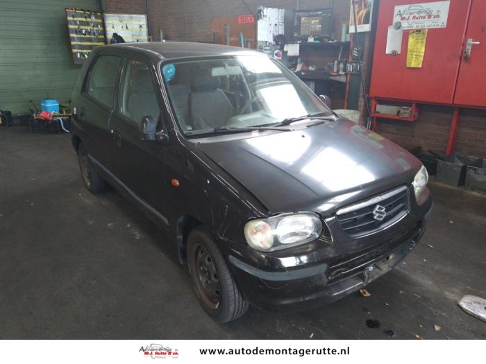 Suzuki Alto 1.1 16V Sloopvoertuig (2003, Zwart)