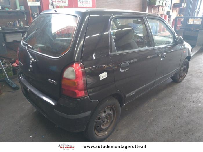 Suzuki Alto 1.1 16V Sloopvoertuig (2003, Zwart)