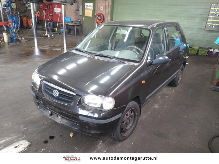 Suzuki Alto 1.1 16V Sloopvoertuig (2003, Zwart)