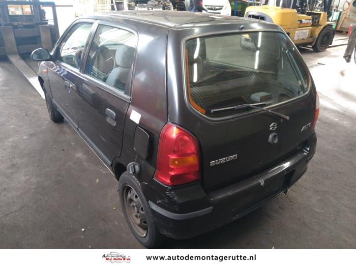 Suzuki Alto 1.1 16V Sloopvoertuig (2003, Zwart)