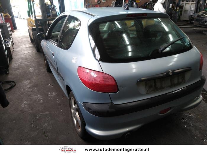 Peugeot 206 1.6 16V Sloopvoertuig (2002, Grijs)