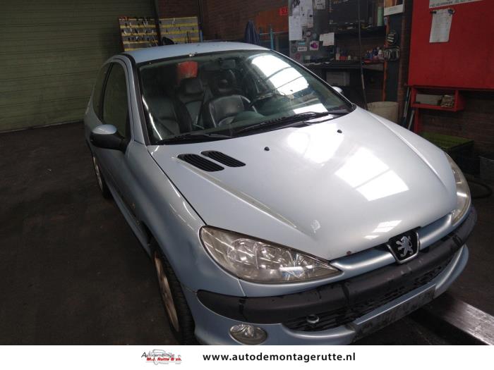 Peugeot 206 1.6 16V Sloopvoertuig (2002, Grijs)
