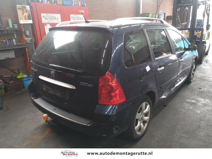 Peugeot 307 SW 2.0 16V Sloopvoertuig (2007, Blauw)