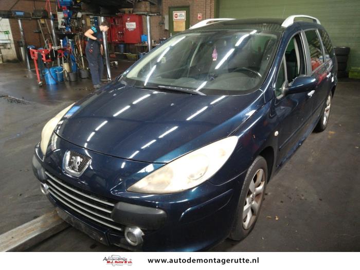 Peugeot 307 SW 2.0 16V Sloopvoertuig (2007, Blauw)