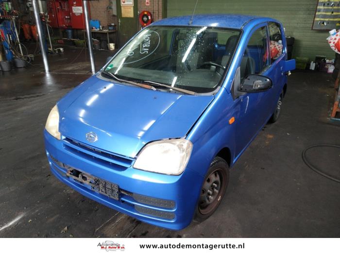 Daihatsu Cuore 1.0 12V DVVT Sloopvoertuig (2006, Blauw)