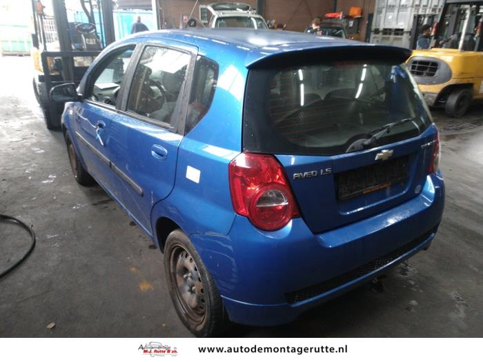 Chevrolet Aveo 1.2 16V Sloopvoertuig (2010, Blauw)