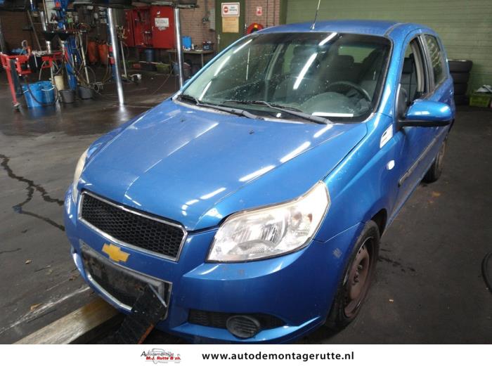 Chevrolet Aveo 1.2 16V Sloopvoertuig (2010, Blauw)