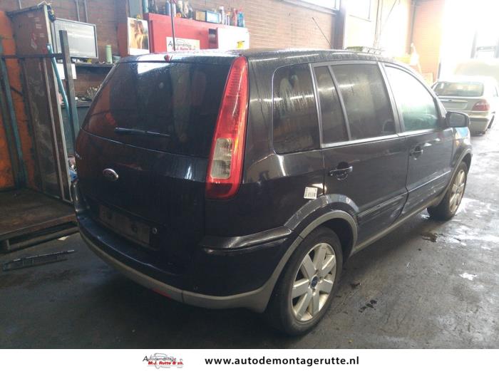Ford Fusion 1.4 16V Sloopvoertuig (2006, Zwart)