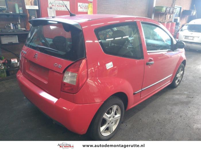 Citroen C2 1.1 Sloopvoertuig (2006, Rood)