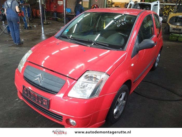 Citroen C2 1.1 Sloopvoertuig (2006, Rood)