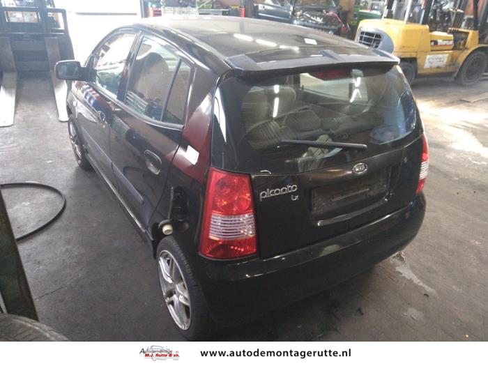 Kia Picanto 1.0 12V Sloopvoertuig (2007, Zwart)
