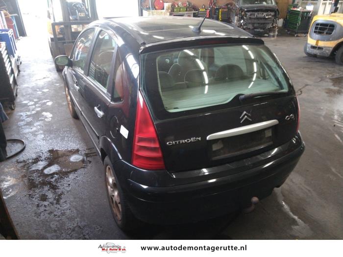 Citroen C3 1.6 16V Sloopvoertuig (2004, Zwart)